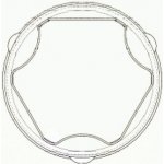 Sada měchů, hnací hřídel LÖBRO 304116 - CITROËN, FORD, MAZDA, PEUGEOT – Sleviste.cz