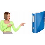 Leitz 180° Active Wow Pákový pořadač A4 8,2 cm modrý – Zboží Živě