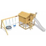 Monkey´s Home Chatrč pirát Storm s houpačkami modré – Zboží Dáma
