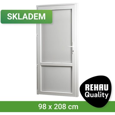 REHAU Smartline+ plné levé bílá 98 x 208 cm – Sleviste.cz