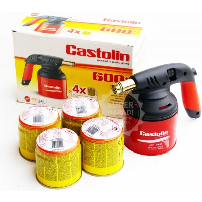 Castolin KIT 762456 + 4 kartuše 45090LSP4 – Hledejceny.cz