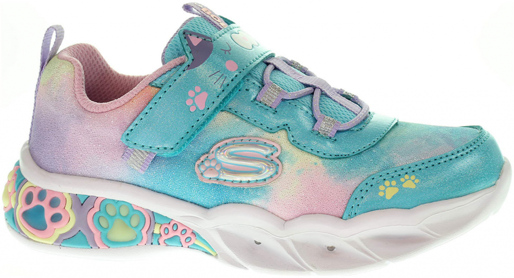 Skechers Pretty Paws turquoise multi