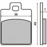 RMS Brzdové destičky 0300 RMS 225100300 | Zboží Auto