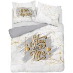 Detexpol povlečení Stay With Me Bavlna 200x220 2x70x80 – Sleviste.cz