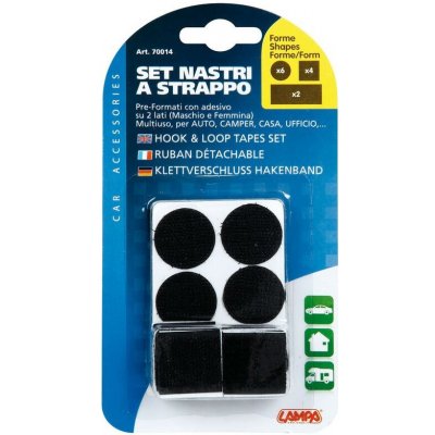 Lampa 70014 Páska oboustranná suchý zip 12ks – Zboží Dáma