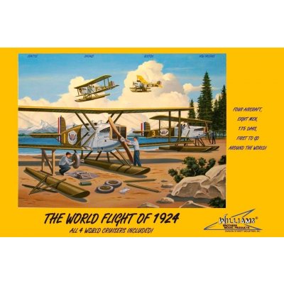 WorldFlight of 1924 čtyři letadla 1/72 & DVD