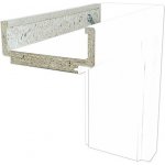 Solodoor obložková zárubeň 70 P šířka 80 mm bílá snow lakovaná – Zboží Mobilmania