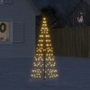 Vánoční stromek vidaXL Vánoční stromek na stožár 200 teplých bílých LED diod 180 cm