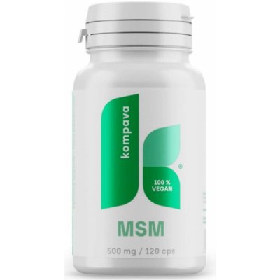 Kompava MSM 500 mg 120 kapslí – Zboží Mobilmania