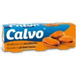 Calvo Mušle v marinádě 3x80 g – Zboží Dáma