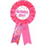 Narozeninový odznak Birthday Girl růžový – Hledejceny.cz