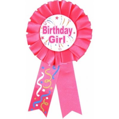 Narozeninový odznak Birthday Girl růžový – Hledejceny.cz