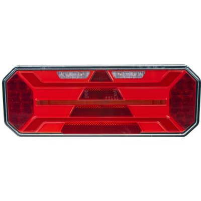 Sdružená LED lampa levá zadní s dynamickými blinkry 12/24V – Zboží Mobilmania
