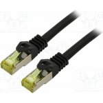 Goobay 69404 Patch S/FTP Kat: 6a RJ45 vidlice z obou stran lanko Cu – Zboží Živě