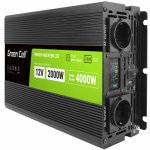 Green Cell PowerInverter LCD 12 V 2000W/40000W čistá sinusoida | Zboží Auto