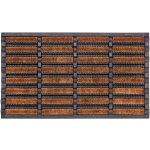 Hanse Home Collection Mix Mats Brushes 105647 Black Cocos 45x75 cm – Zboží Dáma