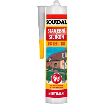 SOUDAL univerzální silikon 310g transparentní