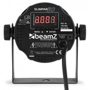 BeamZ LED FlatPAR 6x 3W TCL