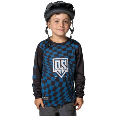 Snowboard Zezula Ondra Šenk LS Jersey Youth black blue – Zboží Dáma