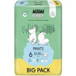Muumi Baby Pants 6 Junior 12-20 kg kalhotkové eko 52 ks – Sleviste.cz