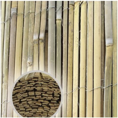 Bamboopil štípaný bambus 2 x 5 m – Zbozi.Blesk.cz