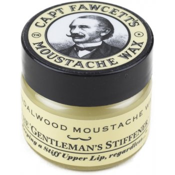 Capt Fawcett Sandalwood Moustache Wax vosk na knír 15 ml