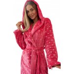 L&L dámský dlouhý župan 2551 Amira malina – Zboží Dáma