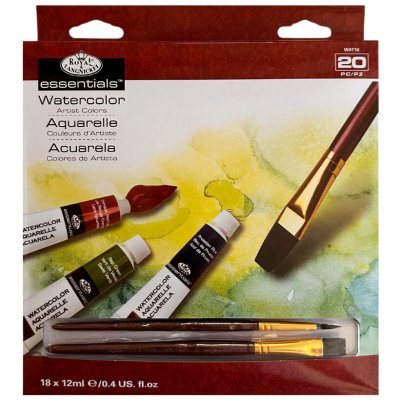 Akvarelové barvy Royal Langnickel 18 x 12 ml – Hledejceny.cz