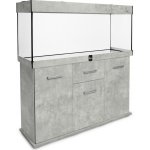 Diversa Solid LED akvarijní set rovný beton 2x24 W 300 l – Hledejceny.cz