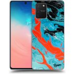 Pouzdro Picasee silikonové Samsung Galaxy S10 Lite - Blue Magma čiré – Zboží Mobilmania