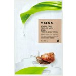 Mizon plátýnková 3D maska s filtrátem z hlemýždího extraktu pro vyhlazení a výživu pleti Joyful Time Essence Mask Snail 23 g – Zboží Mobilmania