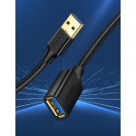 Ugreen 10368 USB 3.0 (female) - USB 3.0 (male), 1m, černý – Zboží Mobilmania