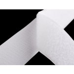 Suchý zip háček + plyš šíře 10 cm, střední, 1 bílá – Hledejceny.cz