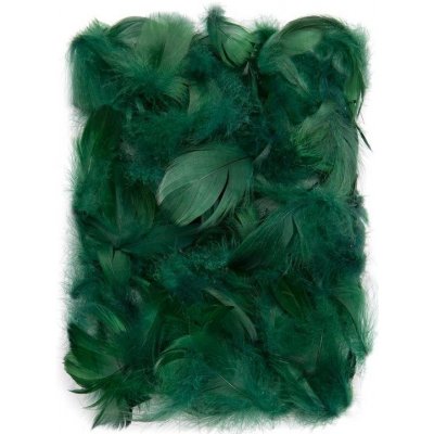 DP Craft Peří tmavě zelená 10 gr. 5-12 cm – Hledejceny.cz
