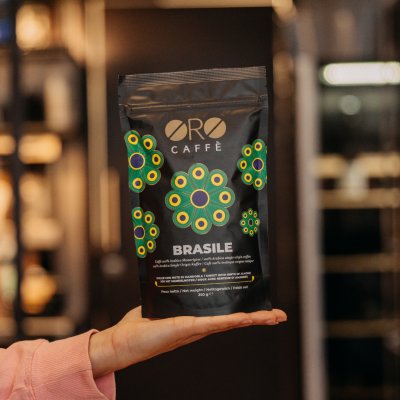 Oro Caffé 100% Arabica Brasile 250 g – Hledejceny.cz