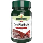 Natures Aid Pikolinát zinečnatý 15 mg 30 tablet – Hledejceny.cz