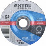 Kotouč řezný na ocel/nerez, ⌀125x0,8x22,2mm EXTOL PREMIUM – Hledejceny.cz