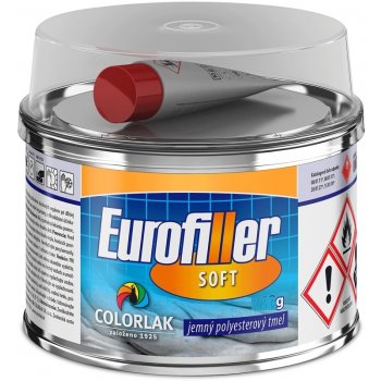EUROFILLER SOFT jemný polyesterový tmel 400g