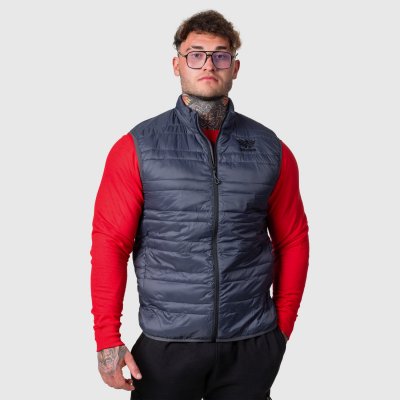 Iron Aesthetics Bodywarmer tmavě šedá – Sleviste.cz