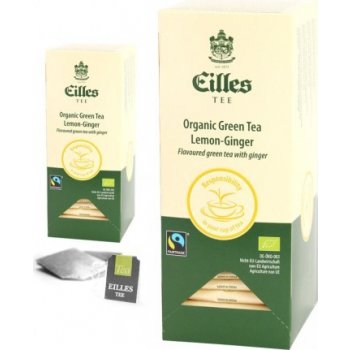 Eilles TEE BIO&FT Čaj zelený citronový a zázvor 25 x 1,5 g