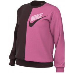 Nike NSW FT FLC OOS CREW DNC W růžová DV0328-652