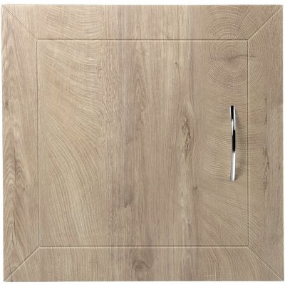 Aqualine Revizní dvířka do stoupaček 600 x 600 x 88 mm Dub Platin (DS125) – Zboží Mobilmania