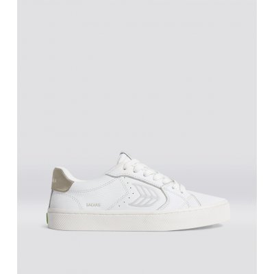 Cariuma SALVAS White Premium Leather Ice Logo Metallic Gold Sneaker – Hledejceny.cz