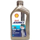 Motorový olej Shell Advance Ultra 4T 10W-40 1 l