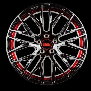 MAM RS4 8x18 5x112 ET30 black red