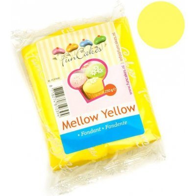 FunCakes potahový Fondán Mellow Yellow žlutý 250 g – Hledejceny.cz