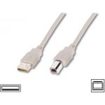 Digitus AK-300105-050-E USB A/samec na B-samec, 2x stíněný, Měď, béžový, 5m – Hledejceny.cz