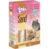 Potřeba pro hlodavce Lolopets písek pro činčily 3 l 5,1 kg