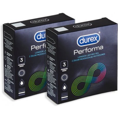 Durex Performa Extended Pleasure 6 ks – Zboží Mobilmania