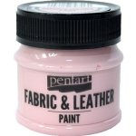 pentart Barva na textil a kůži růžová 50 ml – Zboží Mobilmania